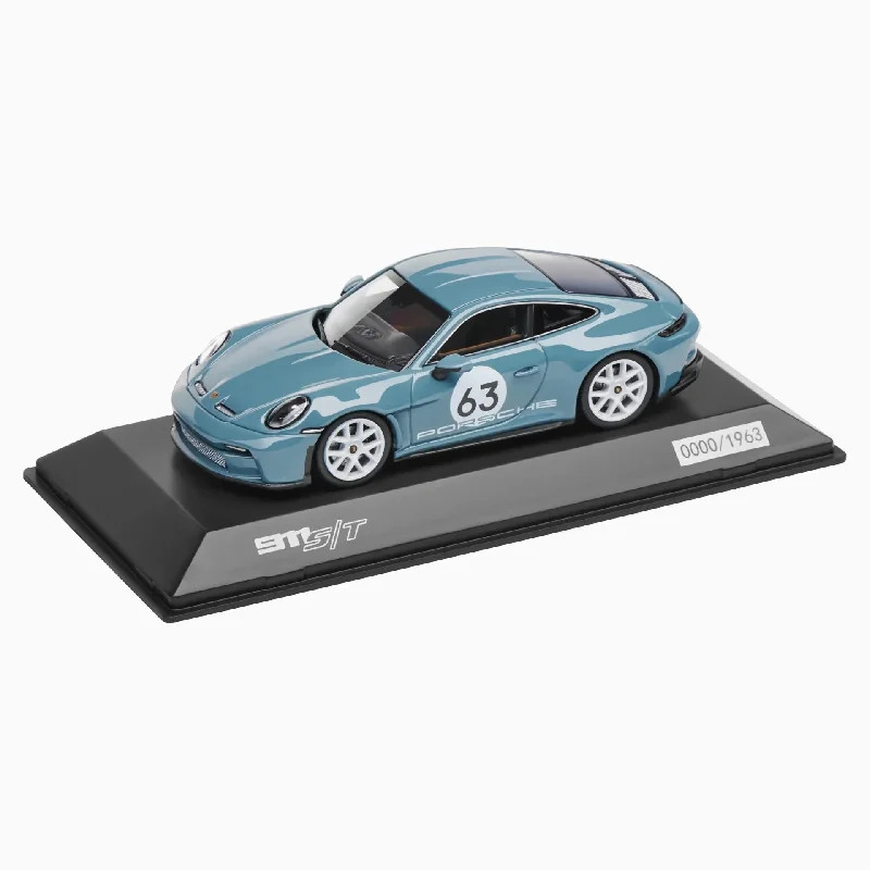 Porsche 911 S/T (992) Shore Blue 1:43 Scale Model Car - Limited Edition