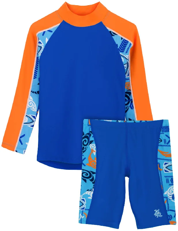 Tube Rash Guard & Jammer Short - Lagoon