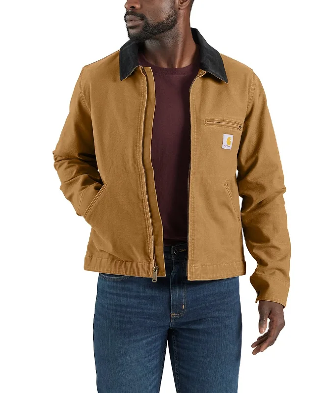 Carhartt Men's Re-engineered Relaxed Fit Detroit Jacket - Carhartt Brown