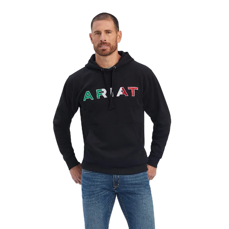 Ariat Men's Mexico Hoodie, Black