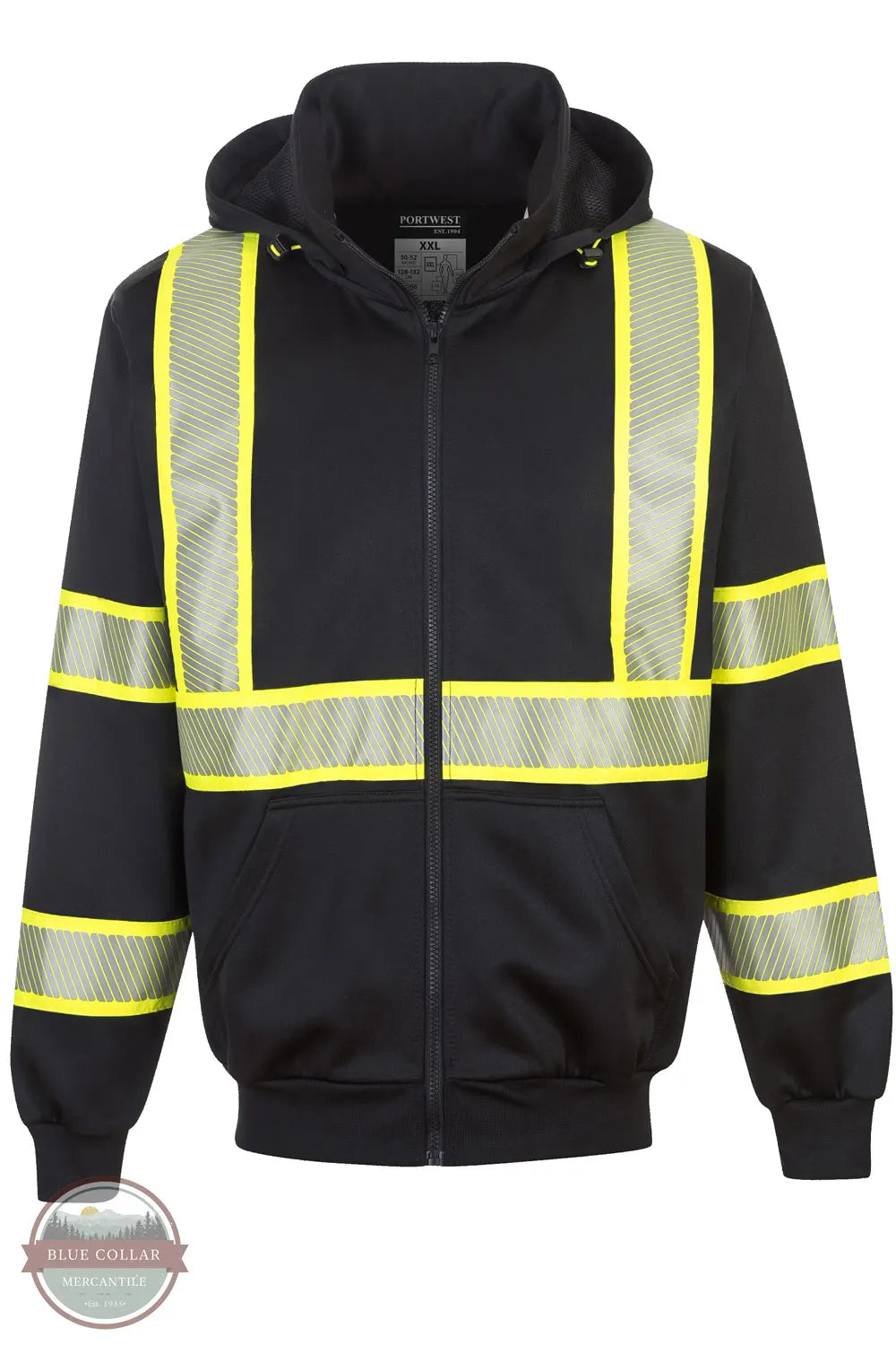 Iona Plus Hi Vis Hoody F143BK