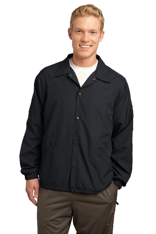 Men's Heavy Duty Windbreaker - Black