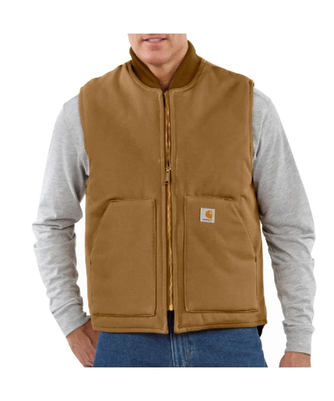 Carhartt V01 Duck Vest - Carhartt Brown