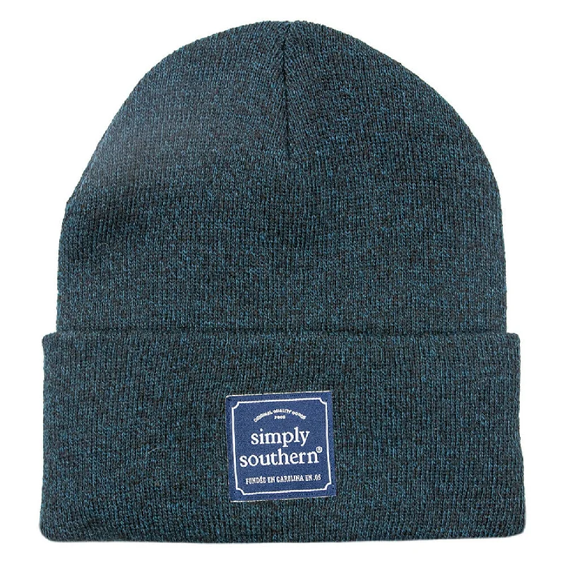 0221-BEANIE-SOLID-NAVY Solid Beanie