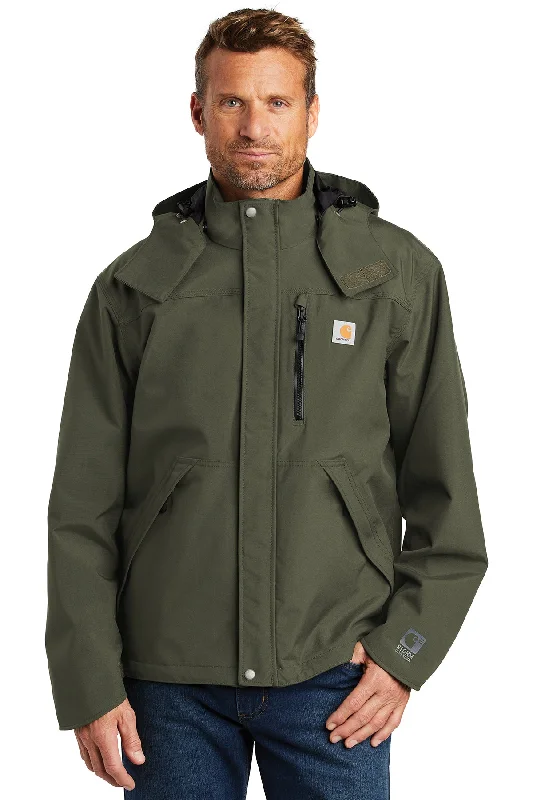 Men's Shoreline Waterproof Jacket - Olive