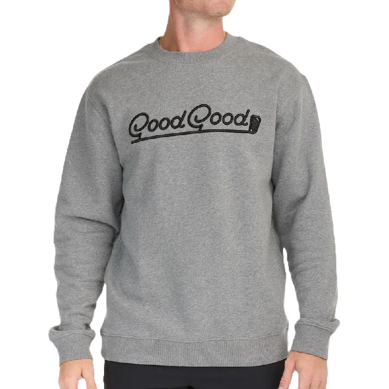 Exquisite Tailoring GoodGood Golf Club Fleece Crewneck Golf Sweater 2024