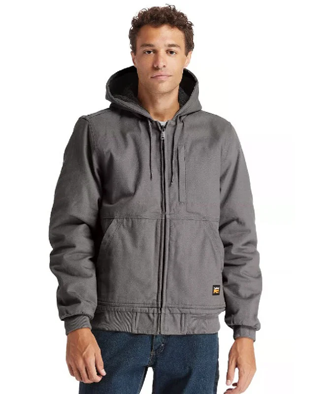 Timberland PRO Men's Gritman Lined Hooded Jacket - Pewter