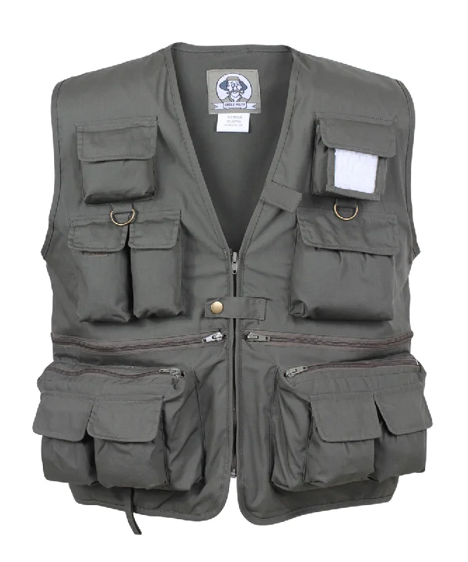 Rothco Uncle Milty Travel Vest - Olive Drab