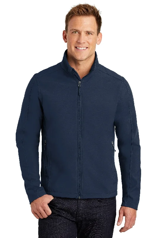 Men's Core Soft Shell Jacket - Dress Blue Navy