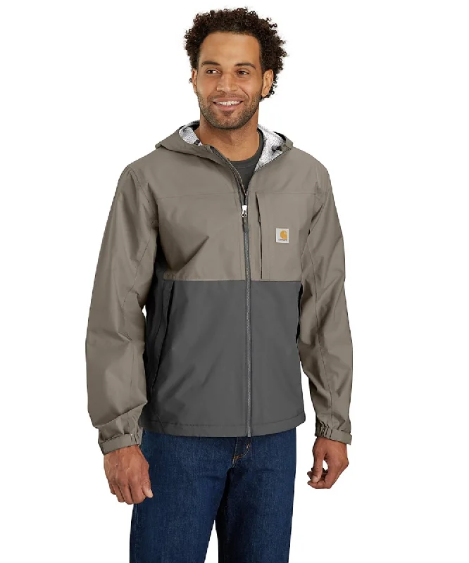 Carhartt Men's Storm Defender Packable Jacket - Desert/Gravel