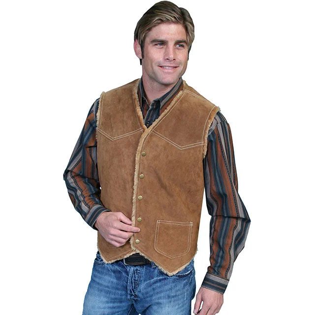 82 125 Boar Suede Lined Hunting Vest