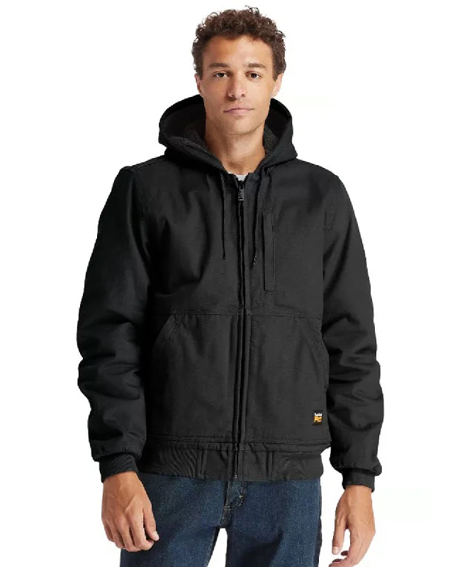 Timberland PRO Men's Gritman Lined Hooded Jacket - Black