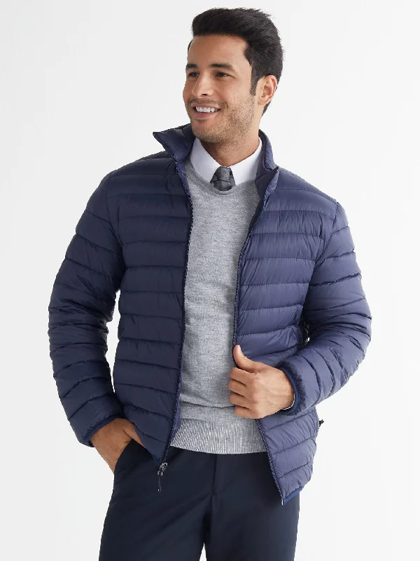 Men's Weatherproof Puffer Jacket - Classic Navy