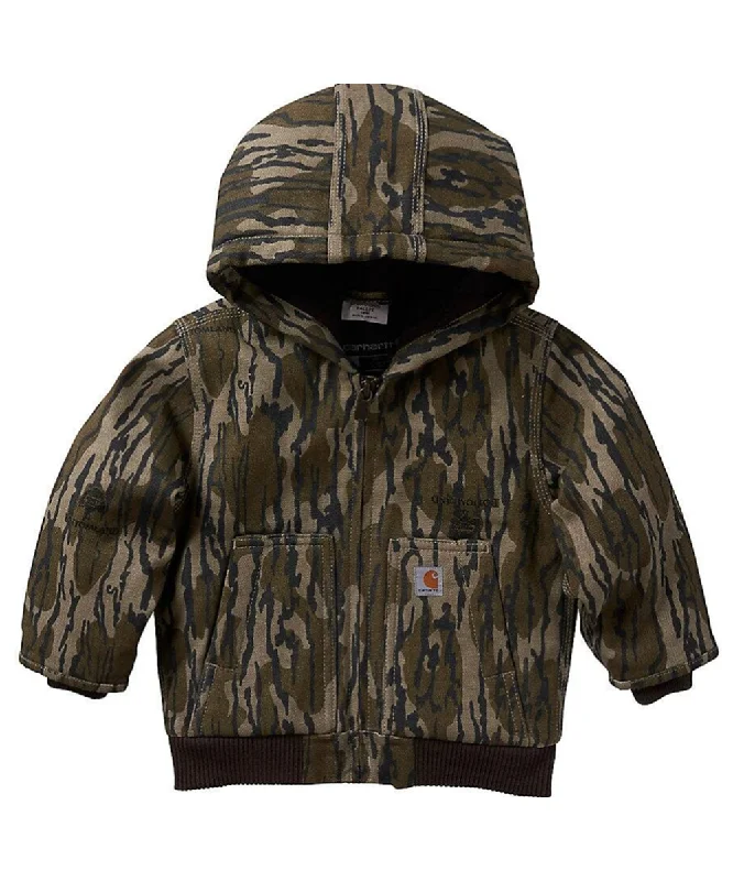 Carhartt Toddler Insulated Active Jacket - Mossy Oak Bottomland Camo