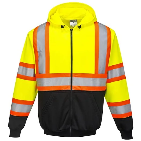 Kansas Hi-Vis Full-Zip Hoody UB316YB