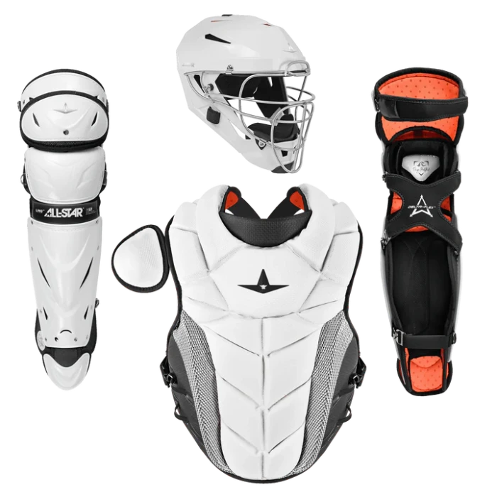 All-Star PHX™ Fastpitch Catching Kit- WH/BK - Paige Halstead Inspired: PHX