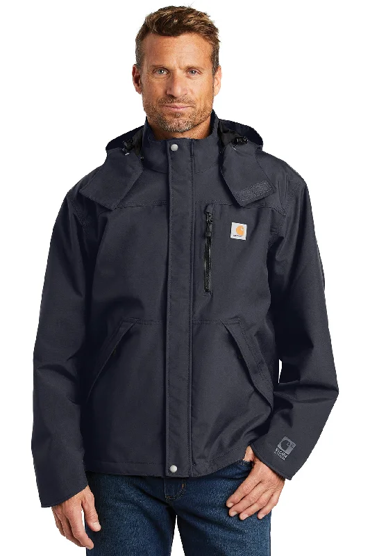 Men's Shoreline Waterproof Jacket - Navy