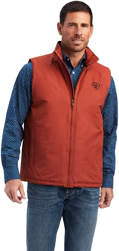 Ariat Men's Team Logo Insulated Vest, Arabian Spice