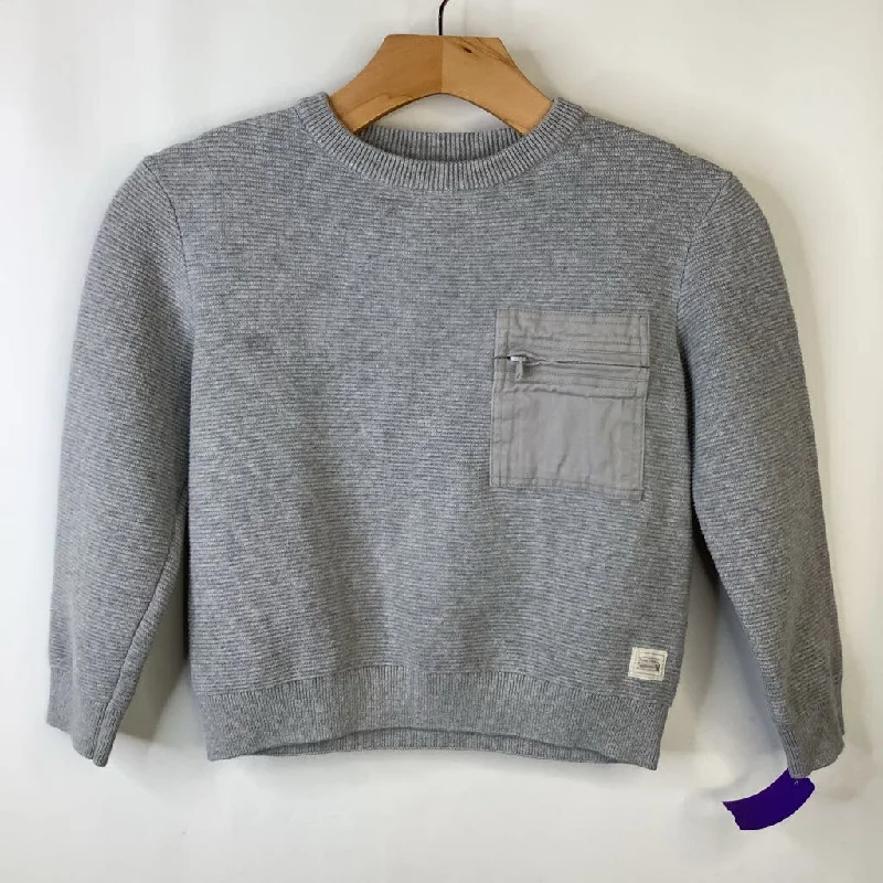 Size 7: Zara Grey Sweater w/ Pocket