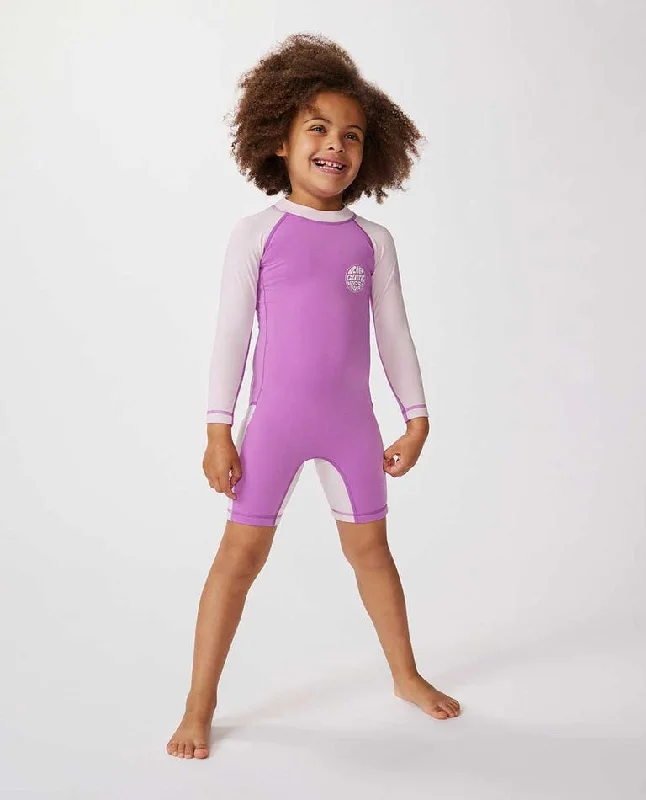 Ripcurl Icons UV Brushed Surf Suit - Girls (1-8 years)