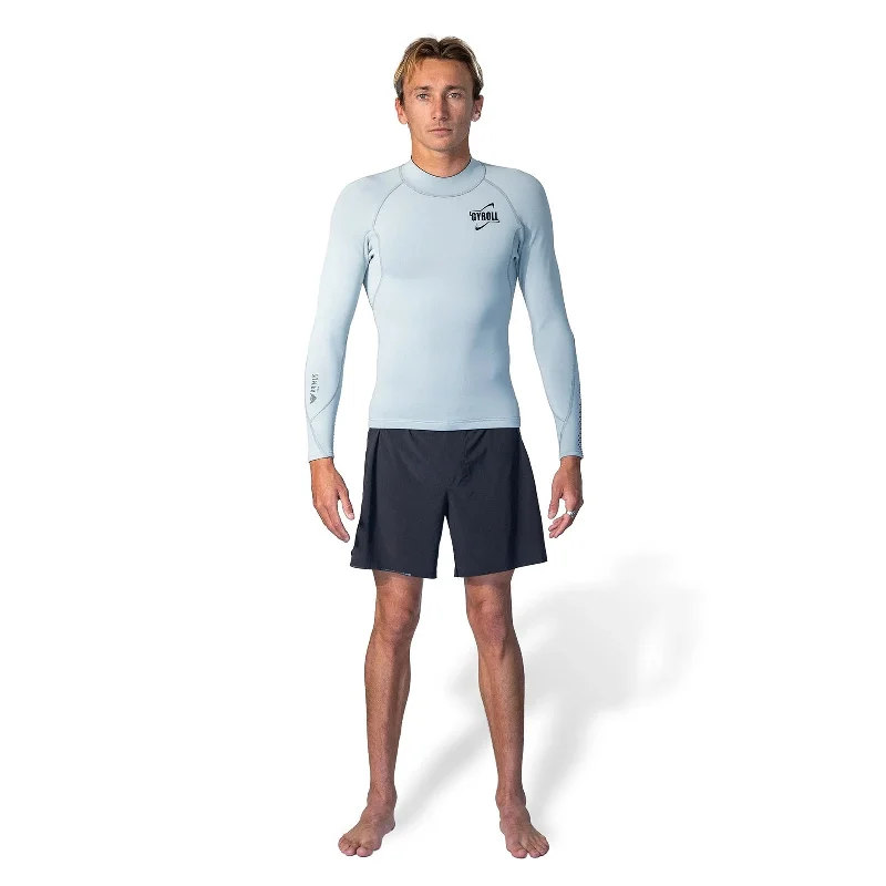 Gyroll Primus 1.5MM LS Wetsuit Top-Grey