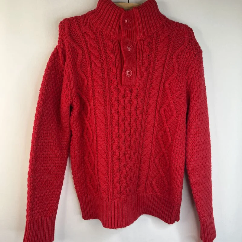 Size 6-7: Gap Red Knitted Textured Sweater