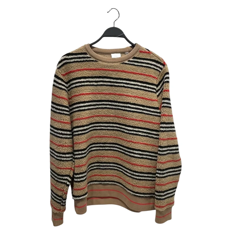 BURBERRY LONDON/Sweater/M/Stripe/Acrylic/BRW/