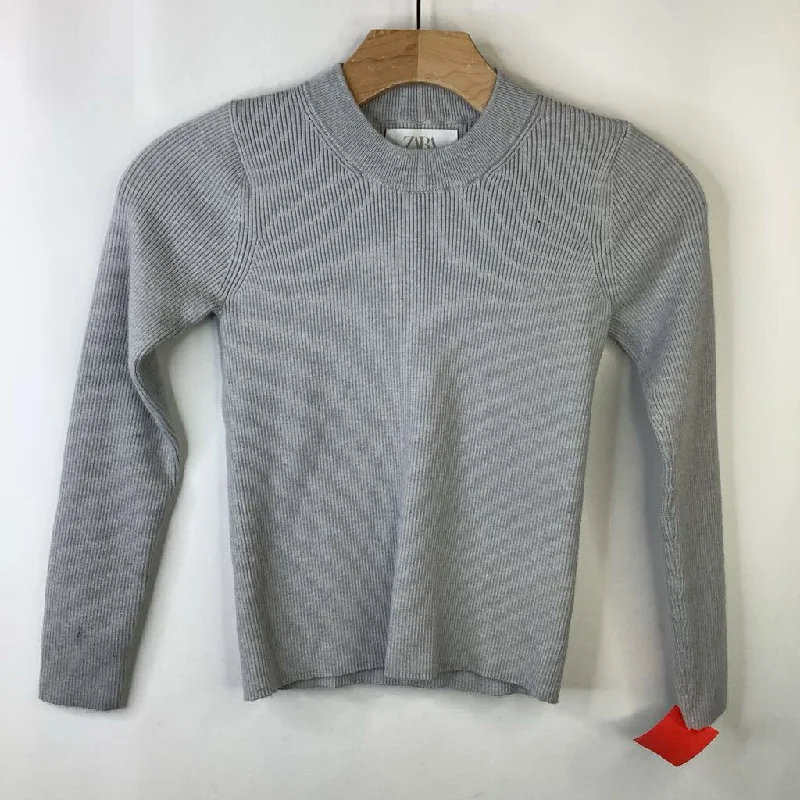 Size 11-12: Zara Light Grey Knitted Sweater