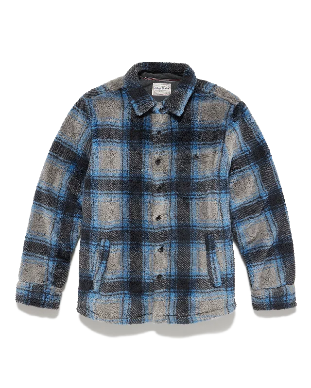 ATOKA SHAGGY SHERPA SHIRT JACKET