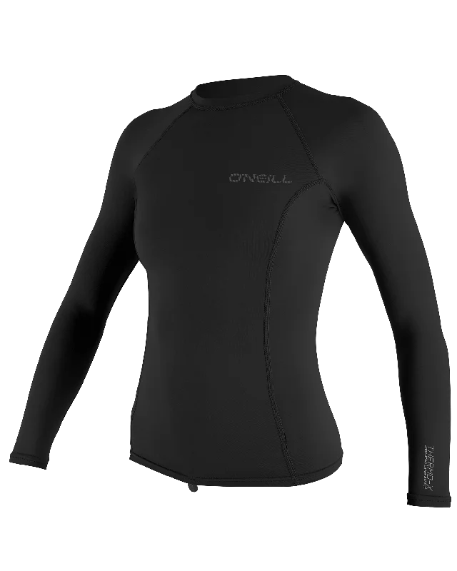 Ladies Thermo X Rash Vest in Black