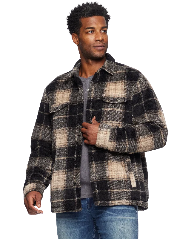 CARTER SHERPA SHIRT JACKET