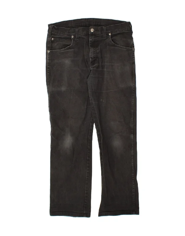 Embroidered Letters DICKIES Mens Straight Jeans W30 L29 Black