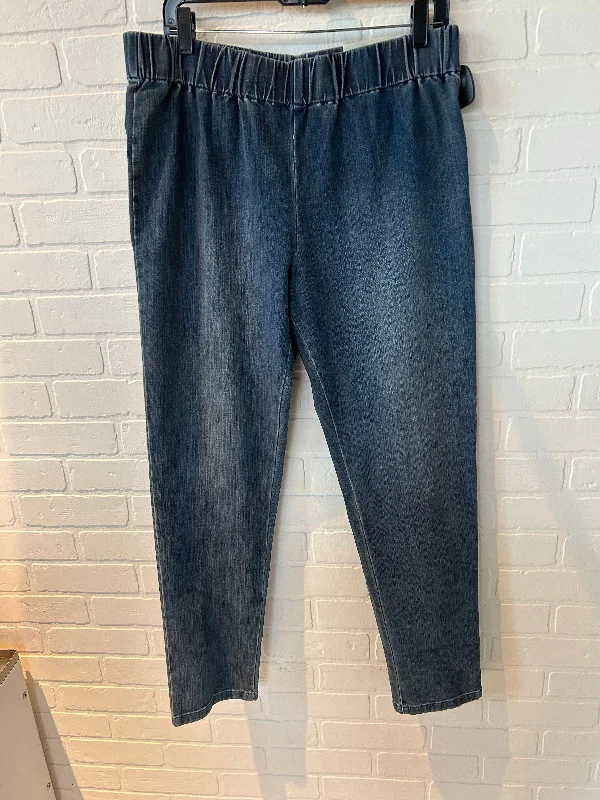 Elegant And Elegant Jeans Skinny By Soft Surroundings In Blue, Size: 16