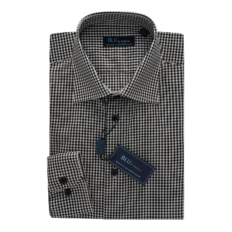 Miami Dress Shirt - Black Check