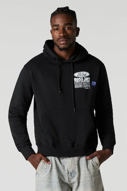 Ford Mustang Boss 302 Graphic Fleece Hoodie