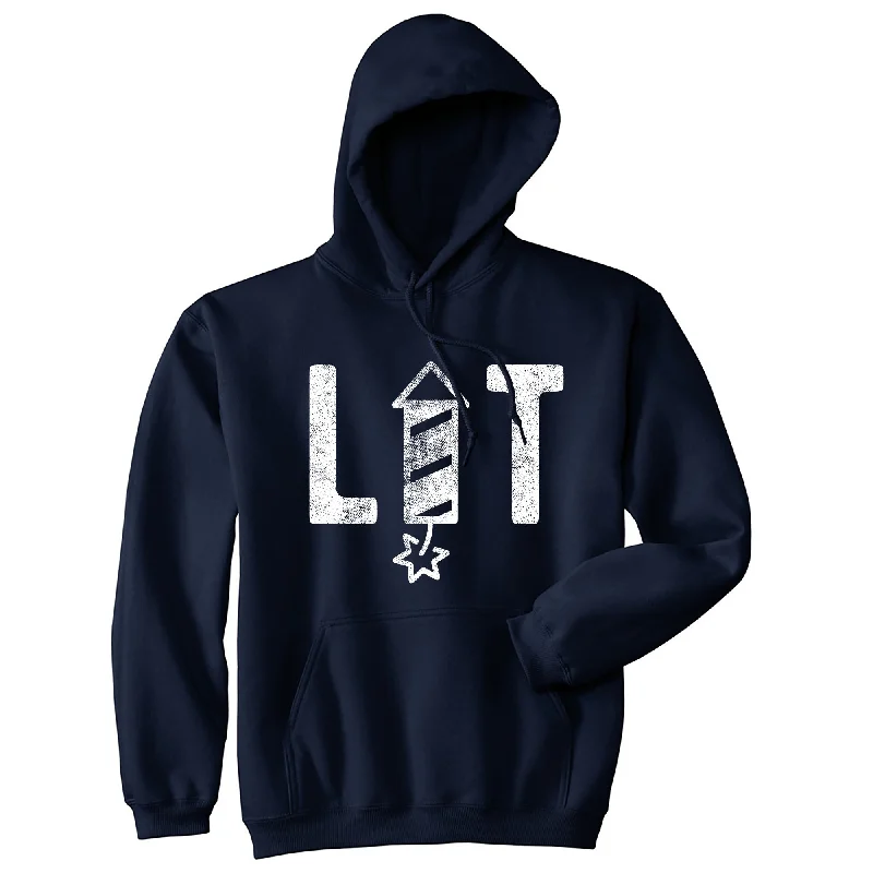 Lit Fireworks Hoodie