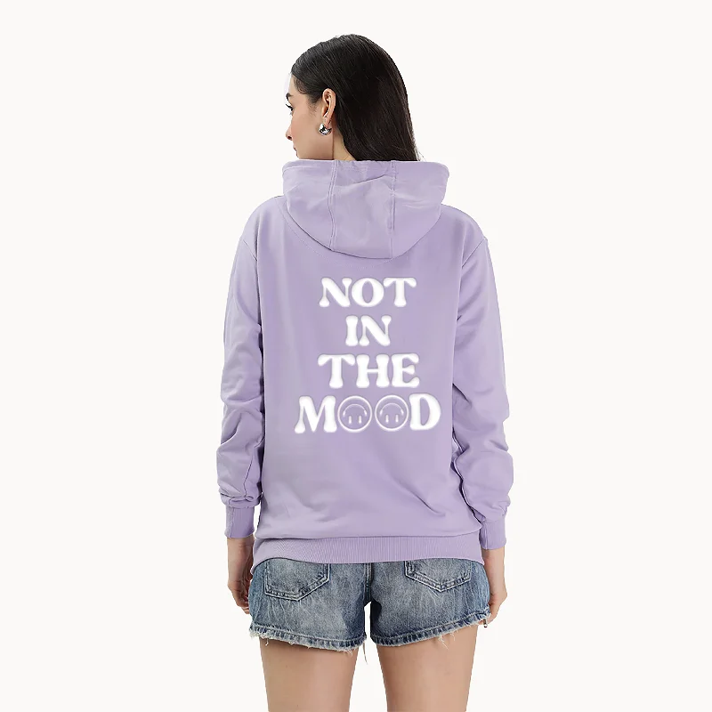 Not In The Mood Hoodie (Puff Print)