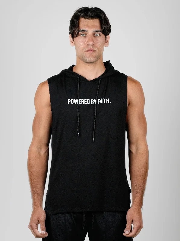 Powered by Faith Sleeveless Hoodie