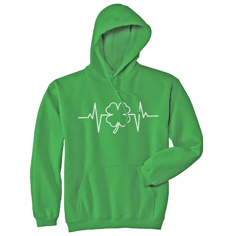 St. Patrick's Heart Beat Hoodie