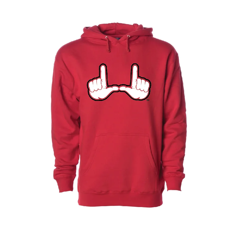 U Hands  Embroidered Hoodie