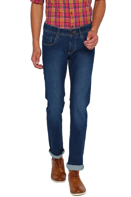 Torque Fit Indigo Stretch Jeans