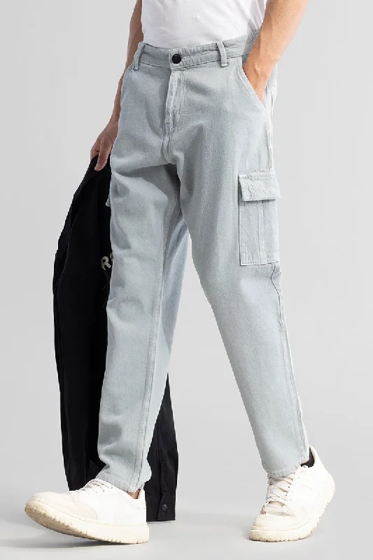 Cosmic Blue Baggy Fit Jeans