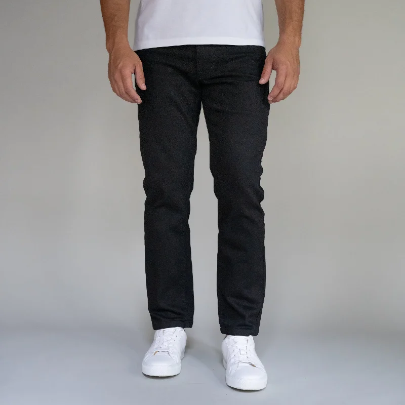 Premium Italian Denim Skinny Fit - Black