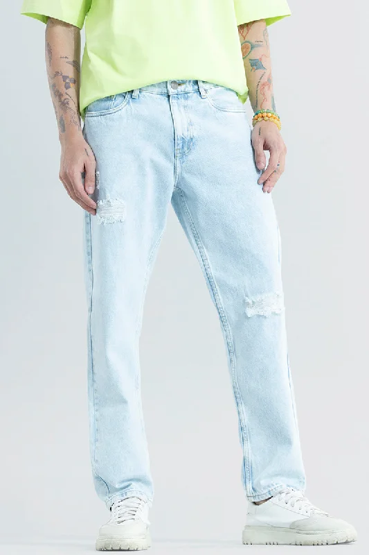 Refined Light Blue Relaxed Fit Jeans