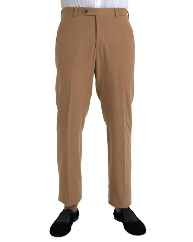 Prada  Wool Trousers Camel