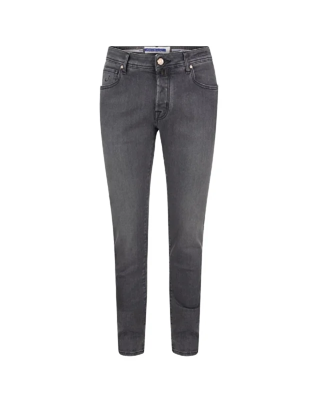 Jacob Cohen  J622 Comfort Straight-Leg Jeans Grey