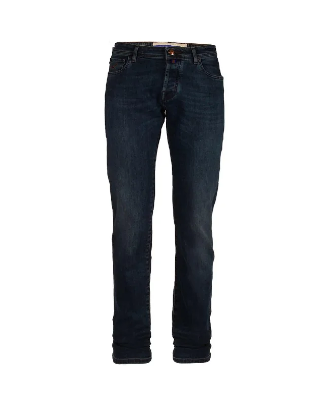 Jacob Cohen  J622 Comfort Straight Leg Jeans for Men Blue