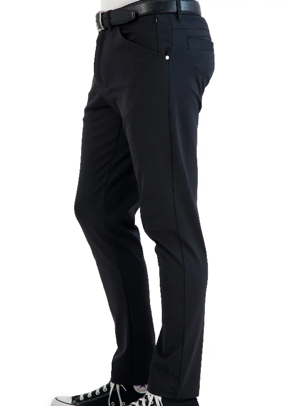 All Day, Everyday Super - Stretch Men's Pants - Business Casual - Black - Performance Collection