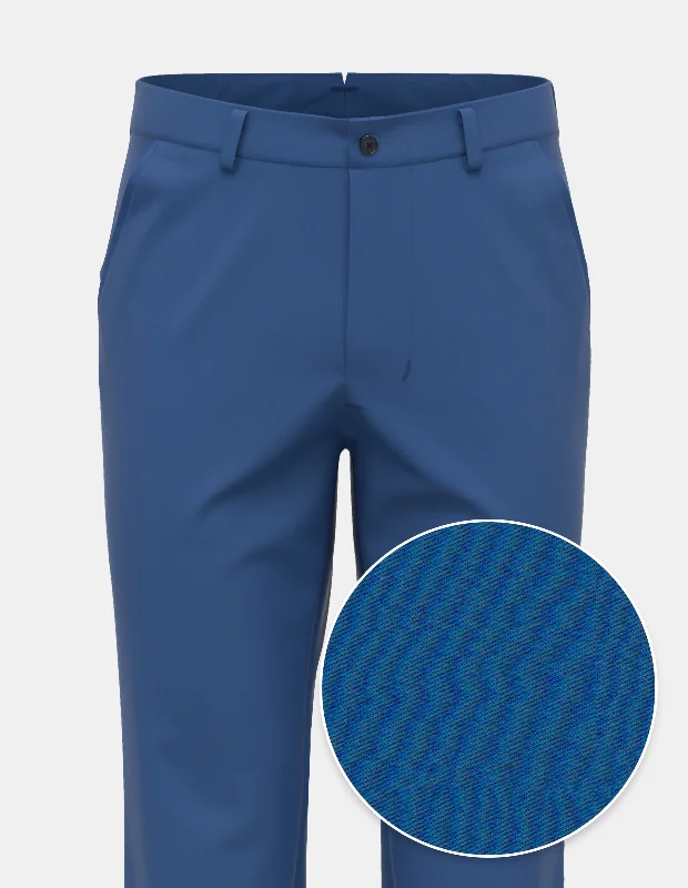 Cashmere Finish Twill - Cobalt Blue | Chino