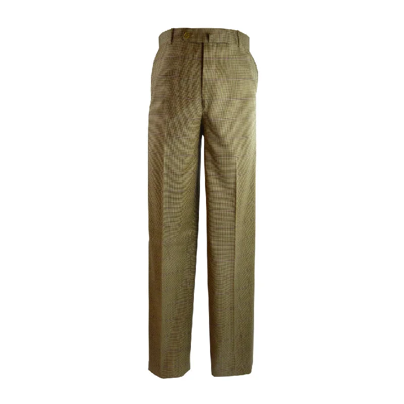 Laguna Flat Front Trouser - Saddle